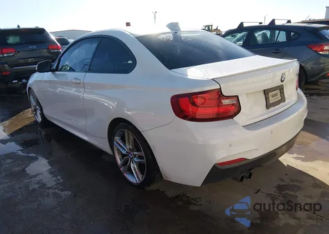 2016 BMW 228I z USA, uszkodzony, nr VIN WBA1F9C53GV742417